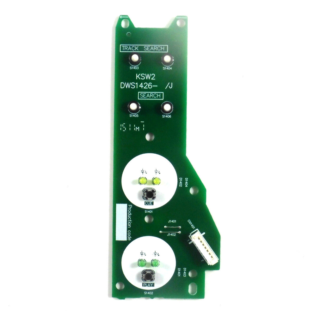 Replacement Pioneer CDJ 850 Play Pause Cue Switch PCB (DWS1426)