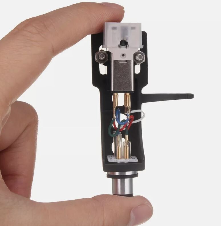 Technics Headshell with Audio Technica Cartridge stylus. All DJ Decks Turntables
