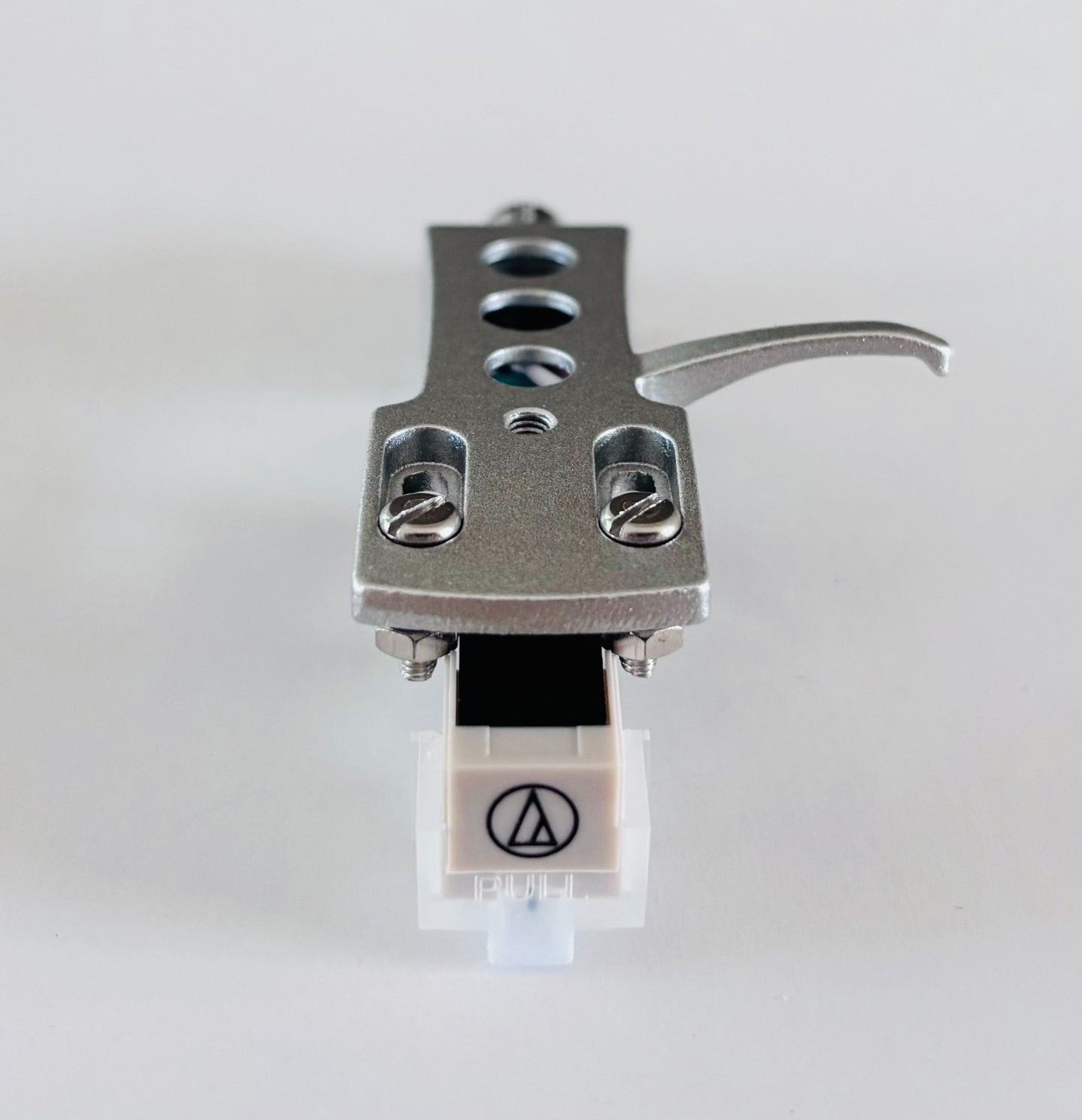Headshell silver with Audio Technica Cartridge stylus. All DJ Decks Turntables