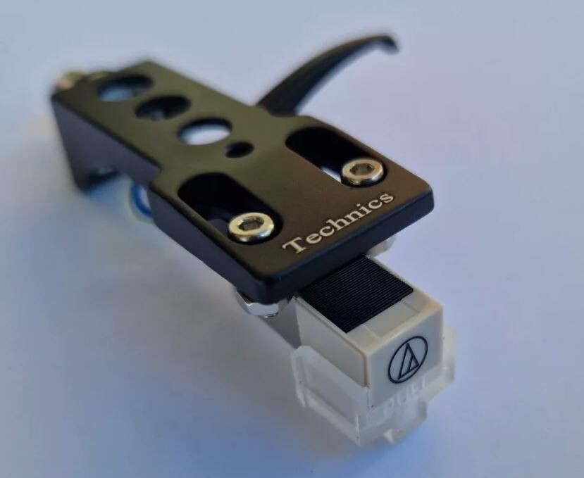Technics Headshell with Audio Technica Cartridge stylus. All DJ Decks Turntables