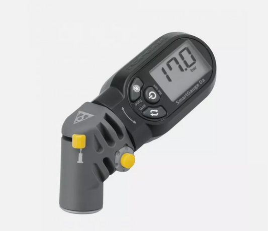 Topeak Smarthead Digital Pressure Gauge D2 - Black